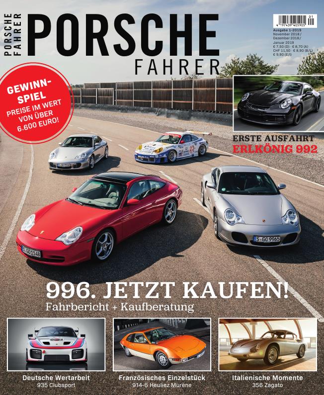 Журнал Porsche Fahrer №1 2019